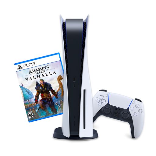 Consola Playstation 5 lector de discos Ps5 + Assassins Creed
