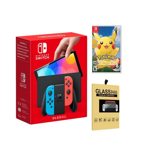 Consola nintendo switch let's deals go pikachu