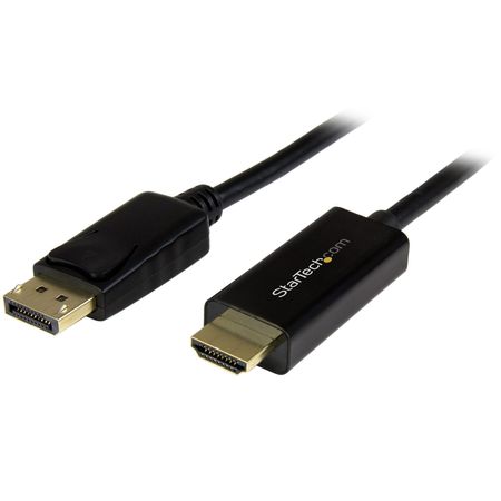 Cable Startech Convertidor DisplayPort a HDMI de 5m Ultra HD 4K Negro - DP2HDMM5MB