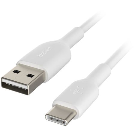 Cable Belkin USB-A 1m a USB-C Charging MFi Blanco - CAB001bt1MWH
