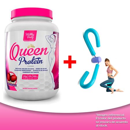 Queen Protein Proteina Para Mujer 1100grs Vainilla Más Body Power