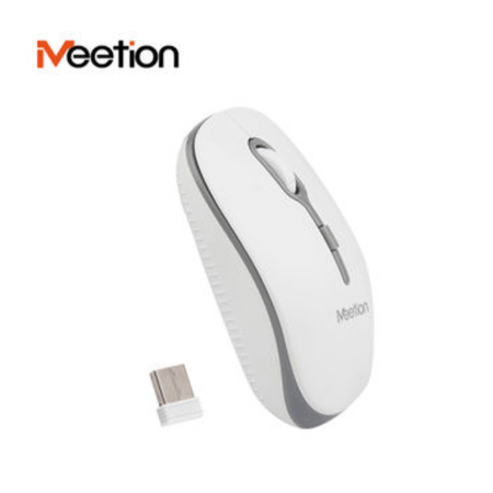 Mouse Meetion Inalámbrico Wireless Mt-r547 2.4ghz Blanco