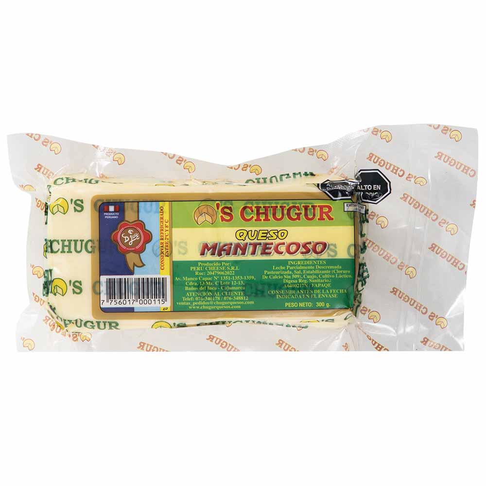 Queso CHUGUR Mantecoso Paquete 300g