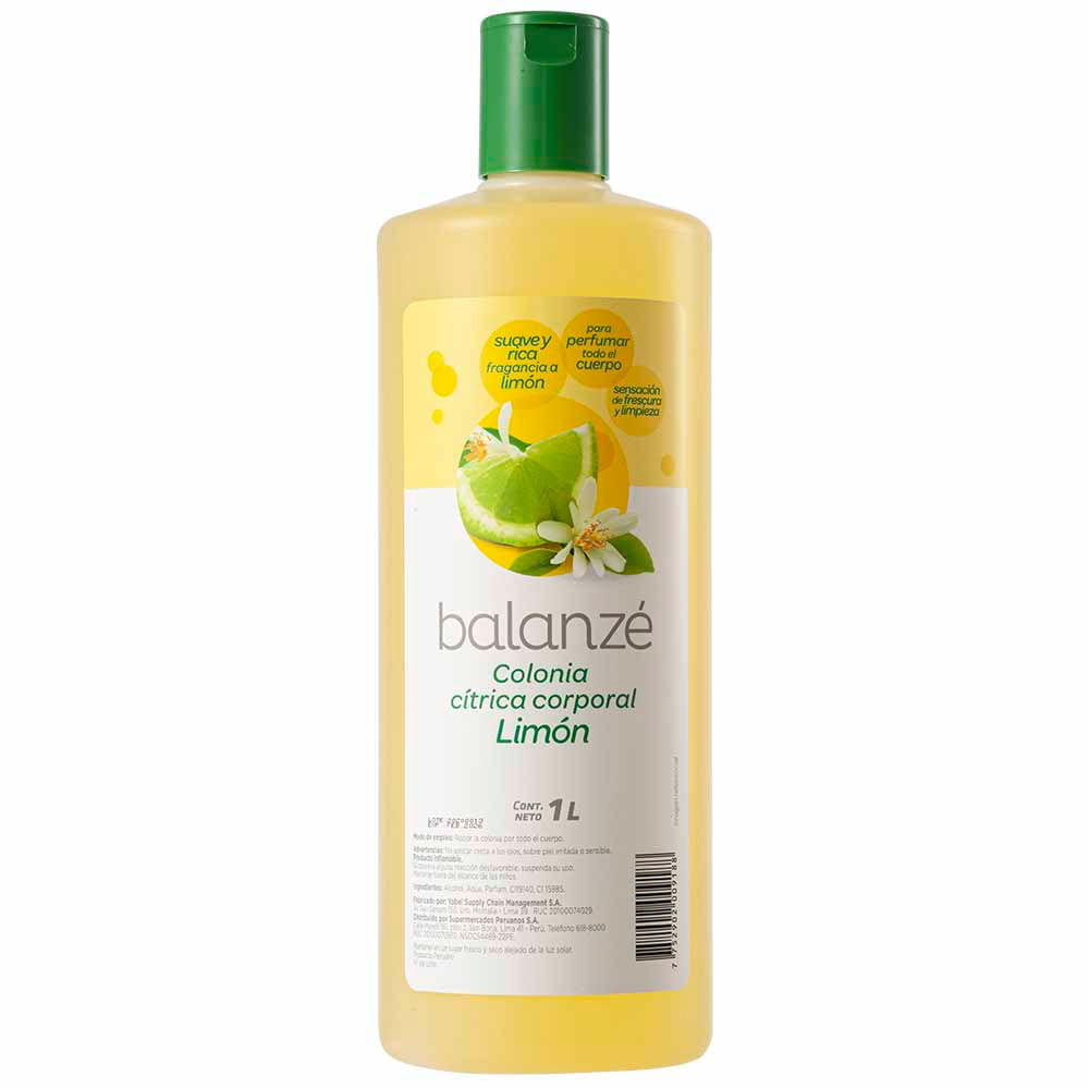Colonia para Mujer BOREAL Cítrica Frasco 1L