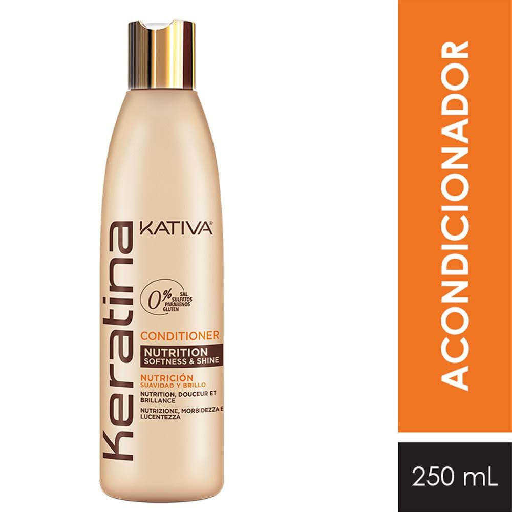 Acondicionador KATIVA Keratina Frasco 250ml
