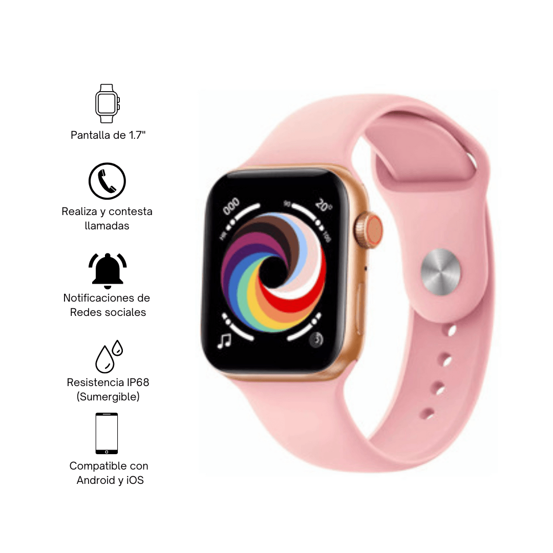 Smartwatch Z37 Serie 7 - Rosa