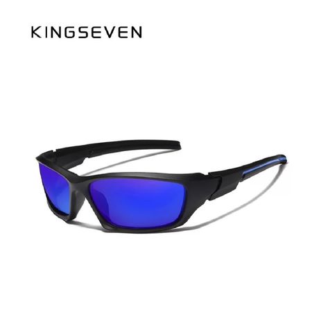 Lentes de Sol Kingseven para Hombre - Polarizados con UV400 - Azul