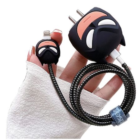 Funda Protector de Silicona para Cargador para iphone Batman