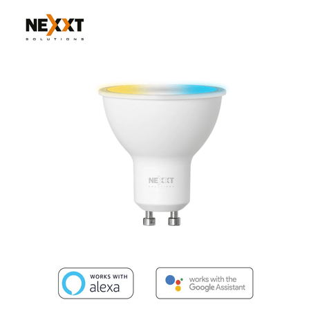 Dicroico LED inteligente Wi-Fi Blanco regulable - Nexxt