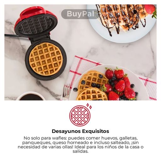 Waflera Máquina Para Hacer Waffles Forma Corazon Blanik