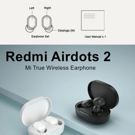 Loza de barro ganado De este modo Audifonos Xiaomi Redmi AirDots 2 - Negro | plazaVea - Supermercado