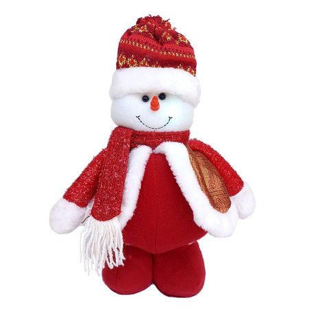 Adorno de Navidad Mu eco de Nieve Estirable 60cm plazaVea