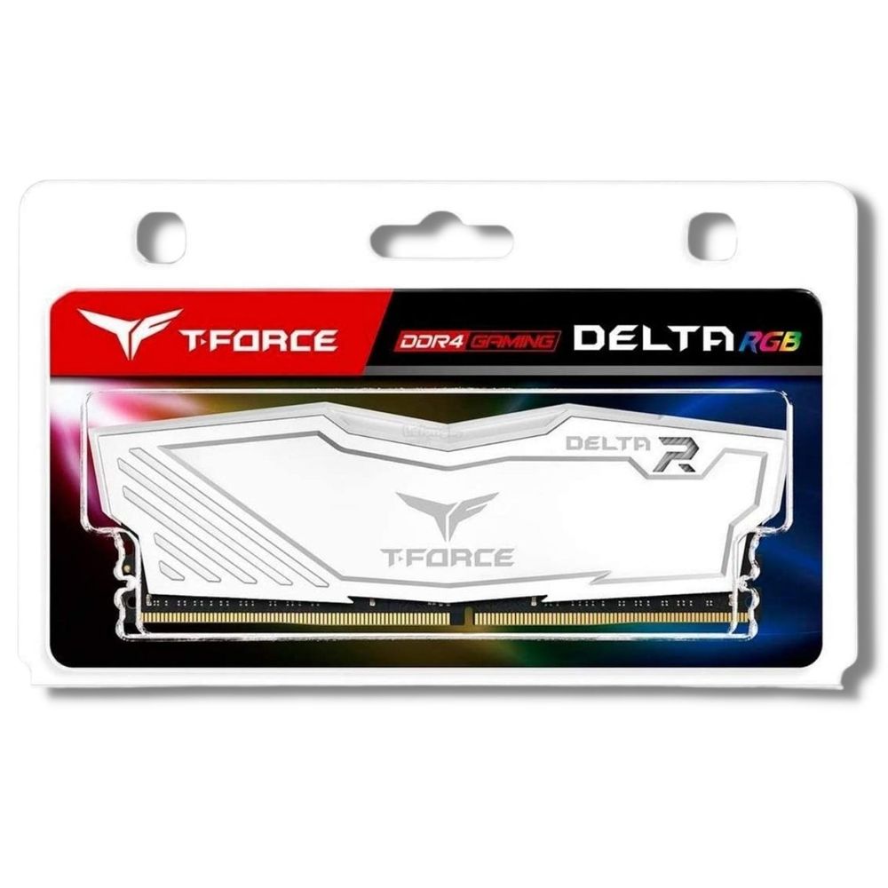 DDR4 T-FORCE DELTA R 8GB 3200MHZ WHITE TF4D48G3200HC16C01 | plazaVea ...