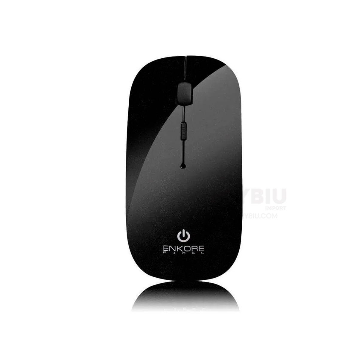 Mouse Inalambrico Enkore con USB Negro