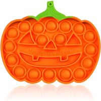 Pop It Calabaza Halloween Juguete Fidget Antiestres Na