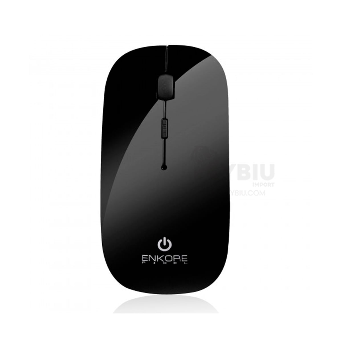 Mouse Optico Inalambrico Enkore Negro