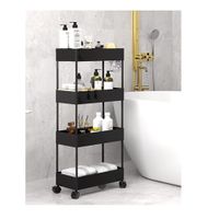 Estante para Baño Multifuncional 4 Pisos NE