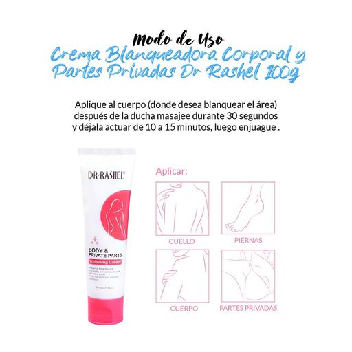 Crema Aclaradora Para Partes Intimas Tratamiento Crema