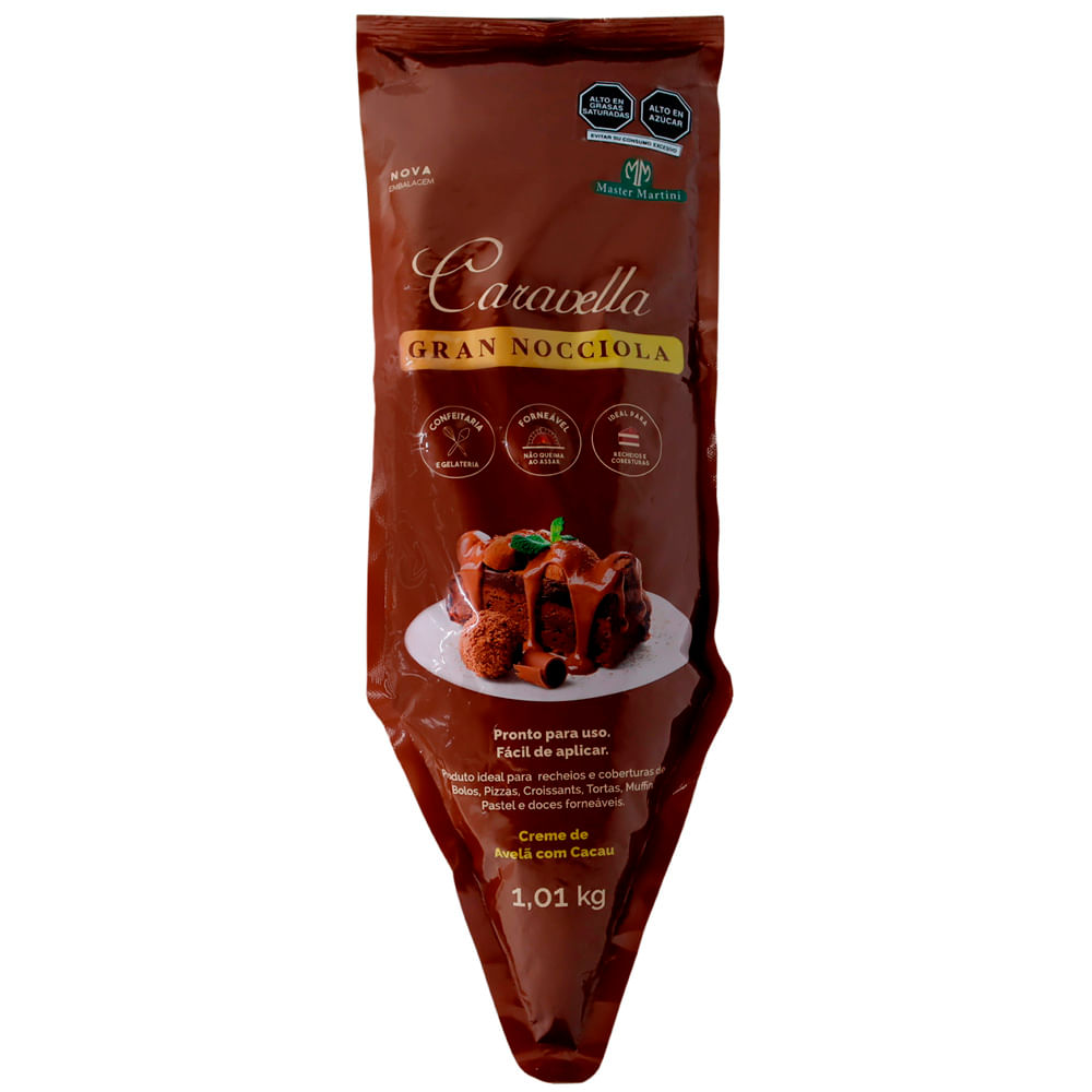 Cobertura Chocoavellana CARAVELLA Bolsa 1.01Kg