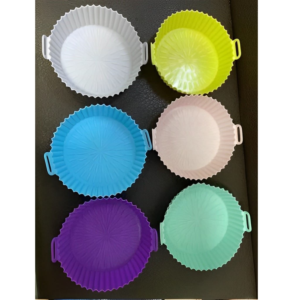 Pack x3 Moldes de Silicona de Colores