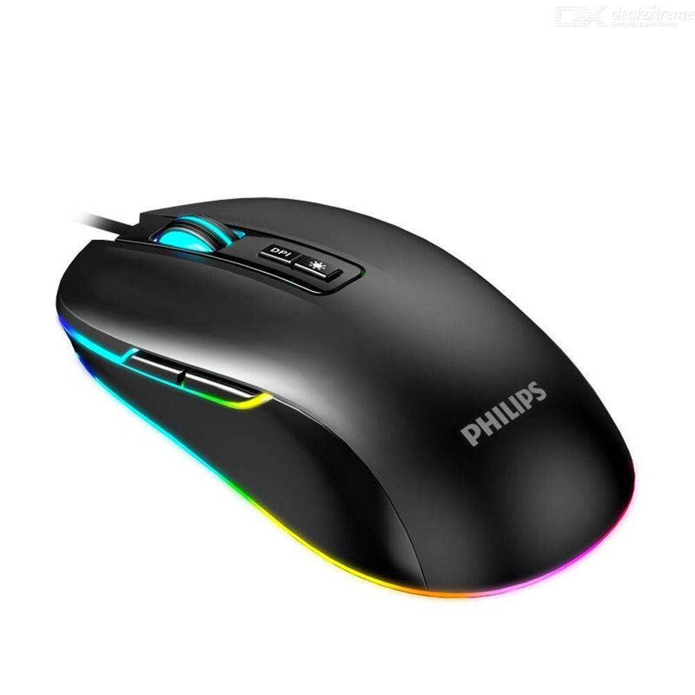 Mouse Gamer Philips SPK9414 Negro