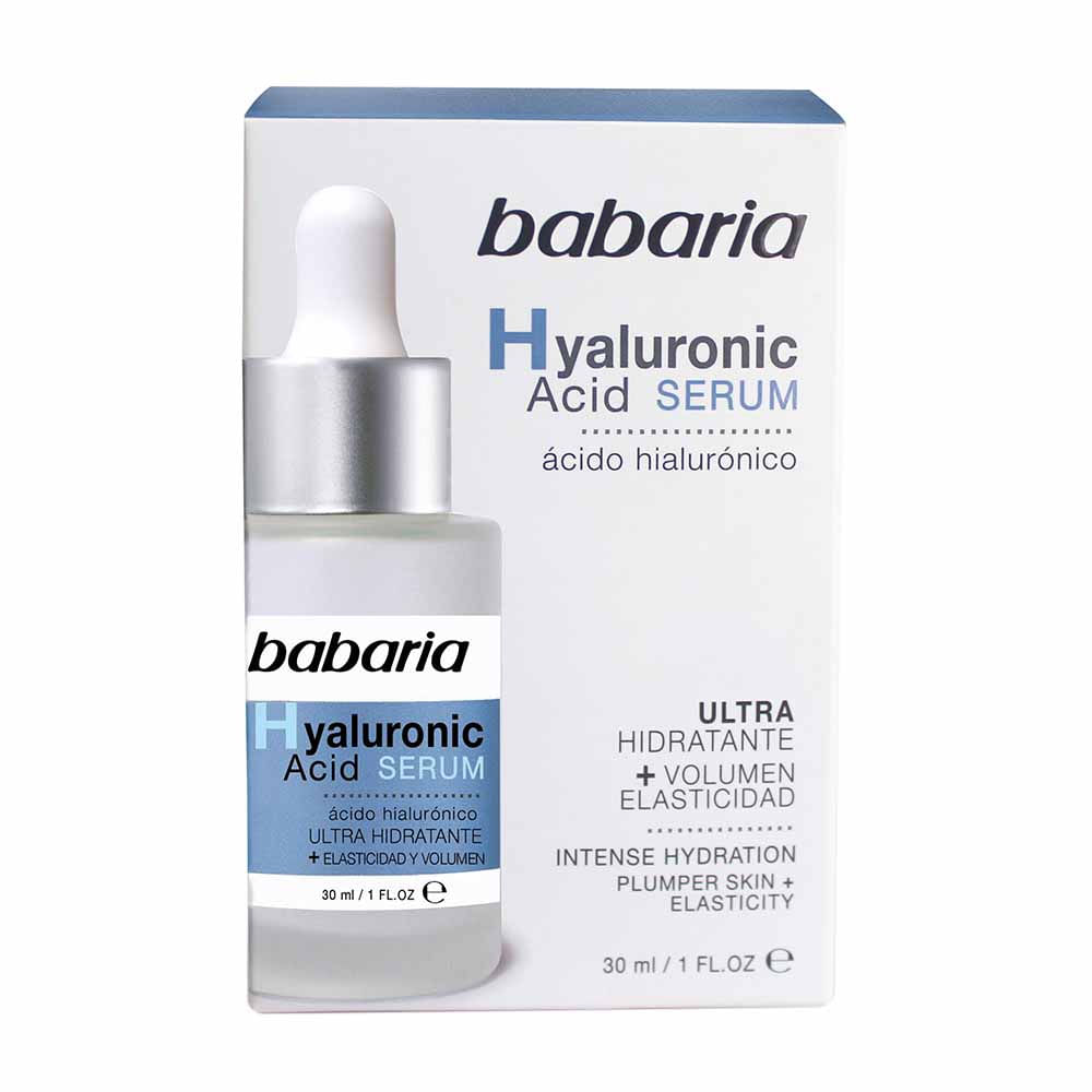 Serum Facial BABARIA Ácido Hialurónico Frasco 30ml | plazaVea