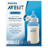 Biberon avent clasico + 330 ml azul. Comprar a precio online