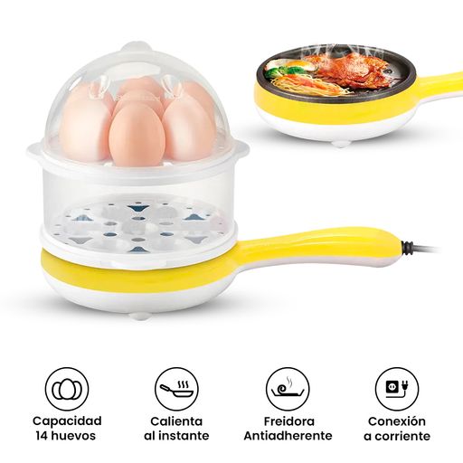 Electrico Hervidor Amarillo para Cocinar Huevos - Promart