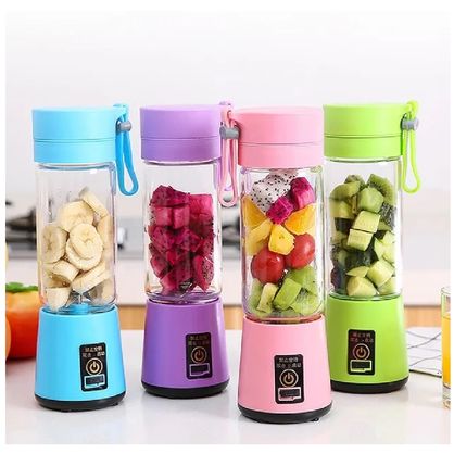 Mini Licuadora Portátil de 6 aspas Recargable USB | plazaVea ...