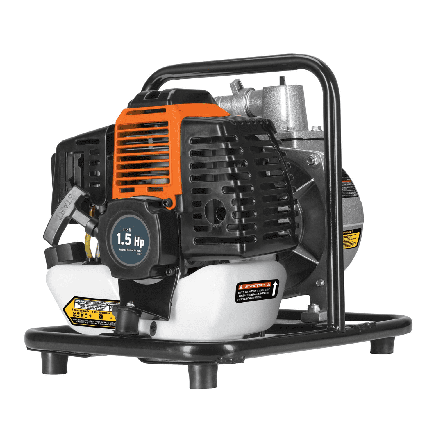 Motobomba 1" x 1" 1 1/2 HP Truper  101110