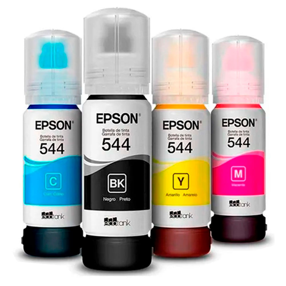 Tinta Epson T544 x 4 Colores Original 65ML