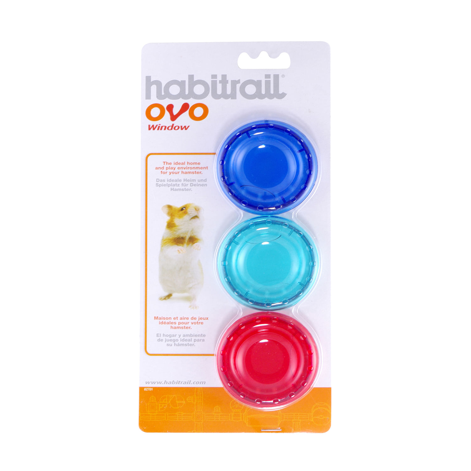 Habitrail OVO Windows Ventanas Habitrail OVO 3 piezas