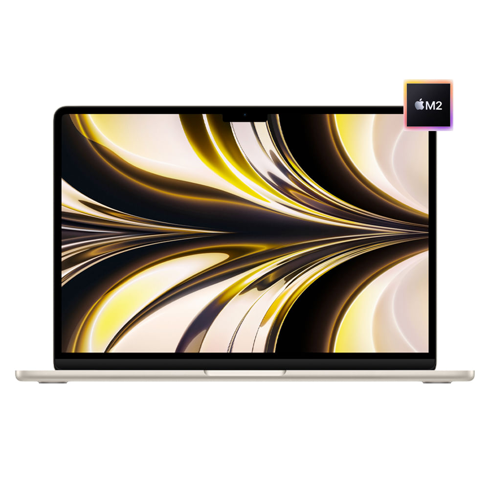 Macbook Air 13.6"" Chip M2 10-CORE 16GB RAM 256GB SSD Starlight