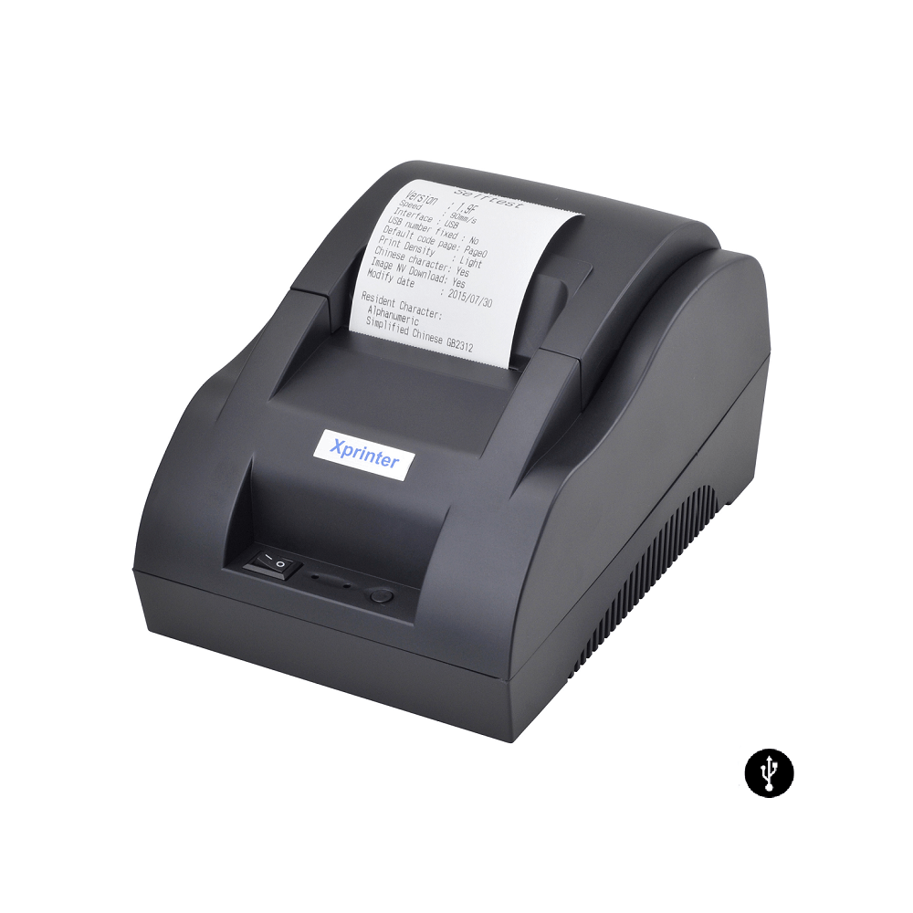 Impresora Ticketera Térmica Escritorio XPRINTER 57mm 58mm USB