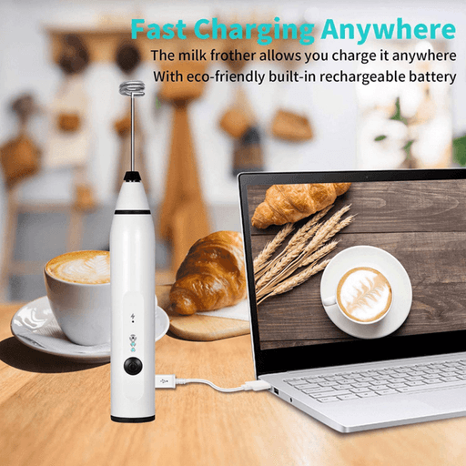 GENERICO Mini Batidor de Cafe y leche Portatil USB