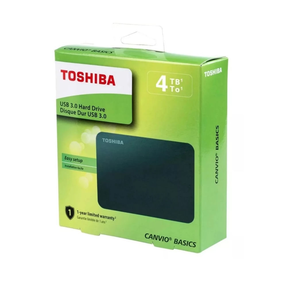 Disco Externo Toshiba Canvio Basics 4Tb