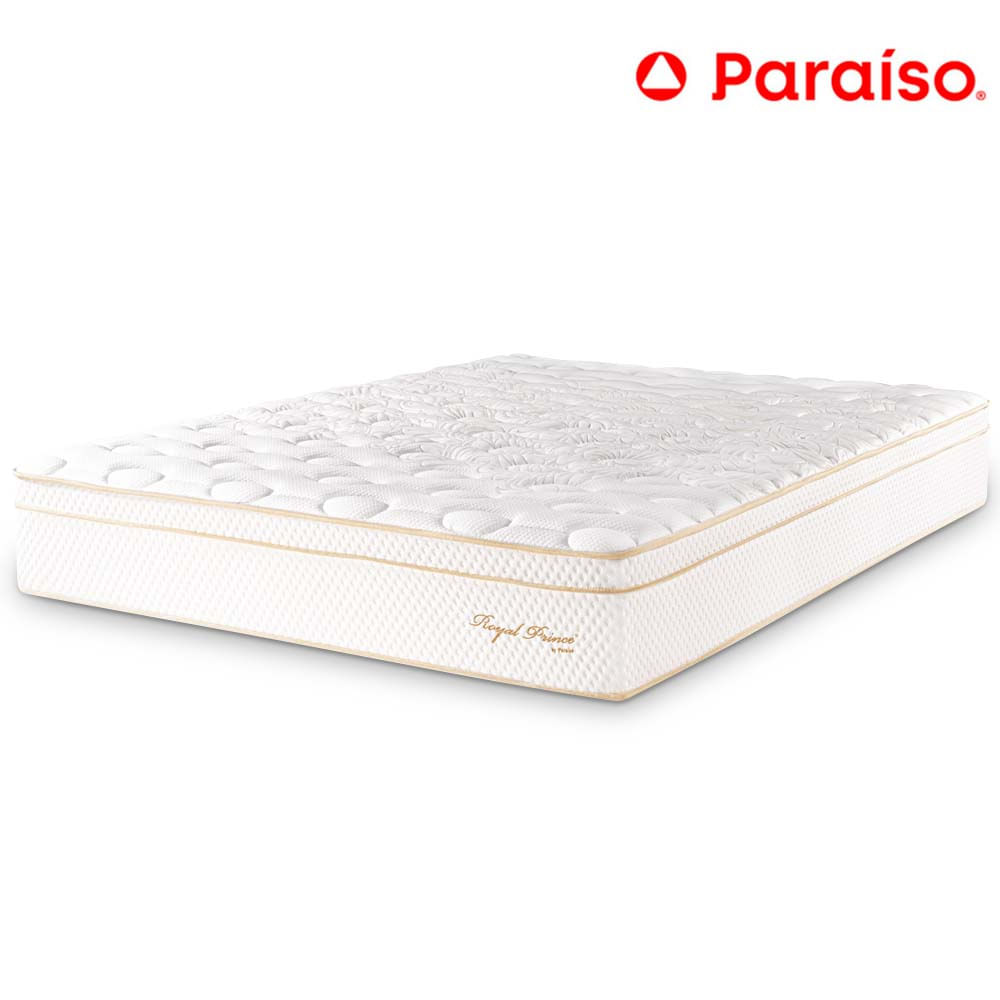 Colchón PARAISO Royal Prince King + 2 almohadas viscoelásticas