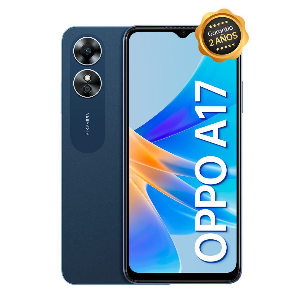 Celular Oppo A17 6.56"" 4GB RAM 64GB Azul