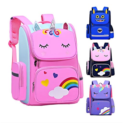 GENERICO Mochilas Para Niña Infantil Kawai Escolar