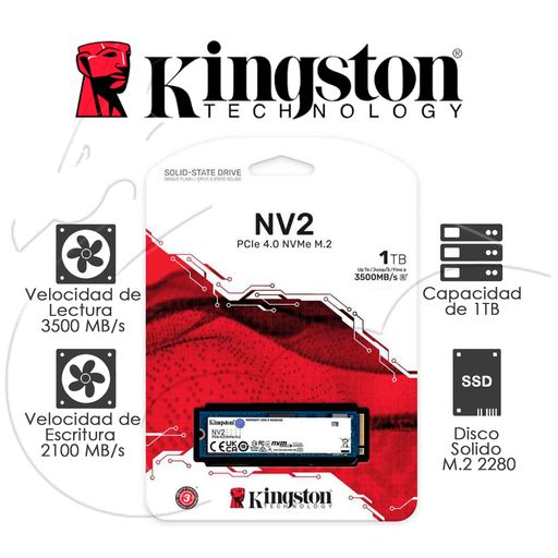 NVMe PCIe Kingston SSD NV2 1 To