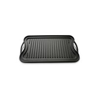 Plancha Grill Hierro Fundido Record 1225512500 de 51X25CM Negro