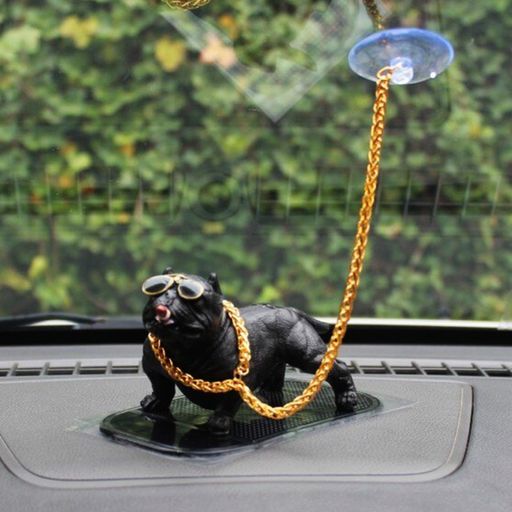 Accesorio Para Auto Perro Pitbull American Bully Negro plazaVea plazaVea