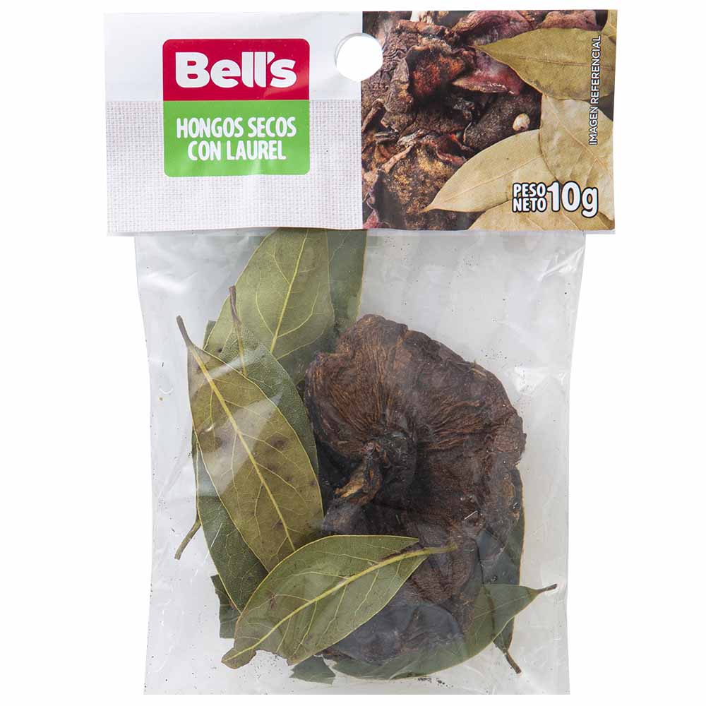 Hongos y Laurel BELL'S Sobre 10g