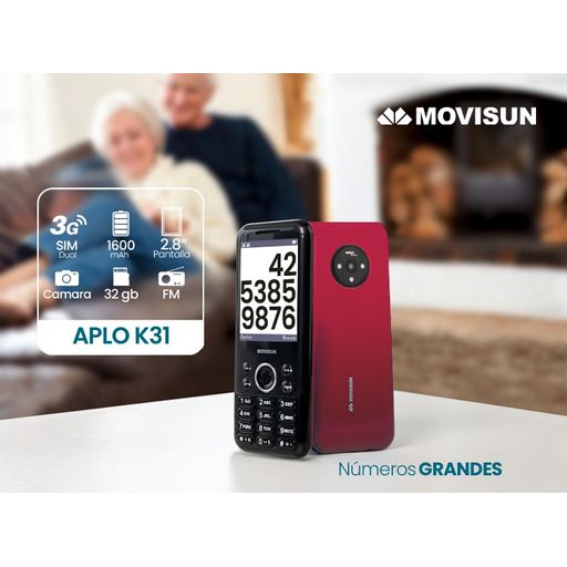 MOVISUN APLO - Celular Básico 2G - Productos - Movisun