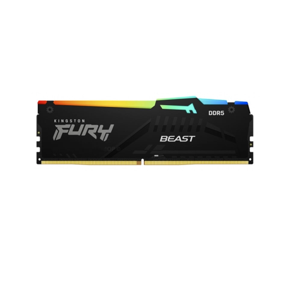 Memoria Kingston Fury Beast 16GB DDR5 5600MHz PC5-44800 CL40 1.25V RGB