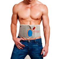 Faja para Hernia Umbilical Dhark Unisex Color Piel y de Talla Mediana (80cm a 90cm).