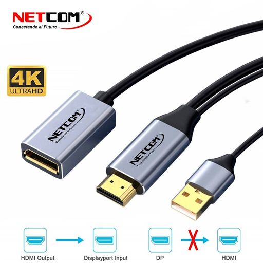 Adaptador HDMI a Displayport Activo GENERICO