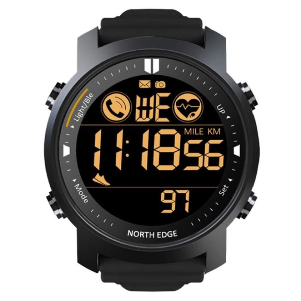 Smartwatch North Edge LAKER Calorías Frecuencia Cardiaca
