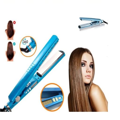 Plancha De Cabello Ionica Con Placas De Titanium Ultrasuave