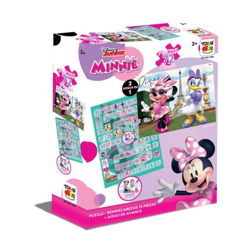 Rompecabezas Disney 2 En 1 72 Piezas De Avance Minnie plazaVea - Supermercado
